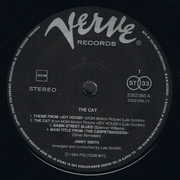 Jimmy Smith -The Cat