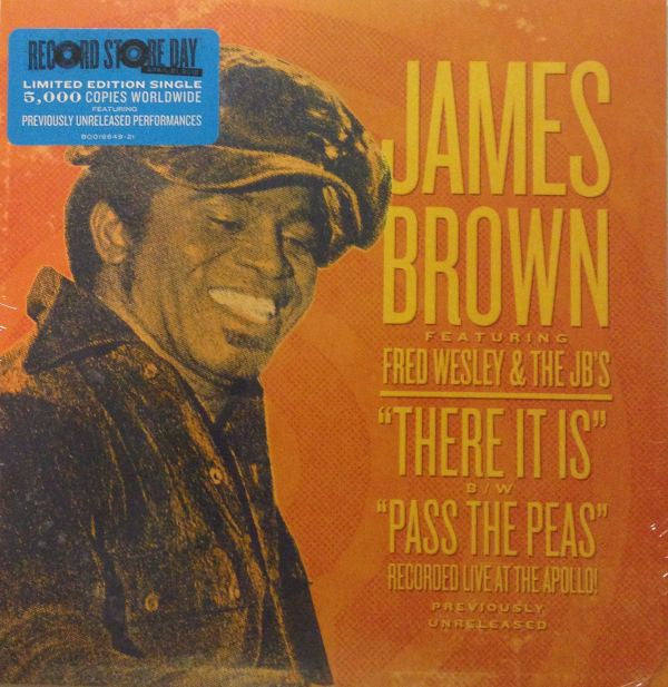 James Brown Featuring Fred Wesley &amp; The JB's - There It Is (Live) B/W Pass The Peas (Live)