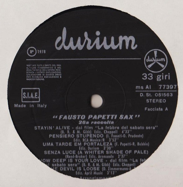 Fausto Papetti -26ª Raccolta