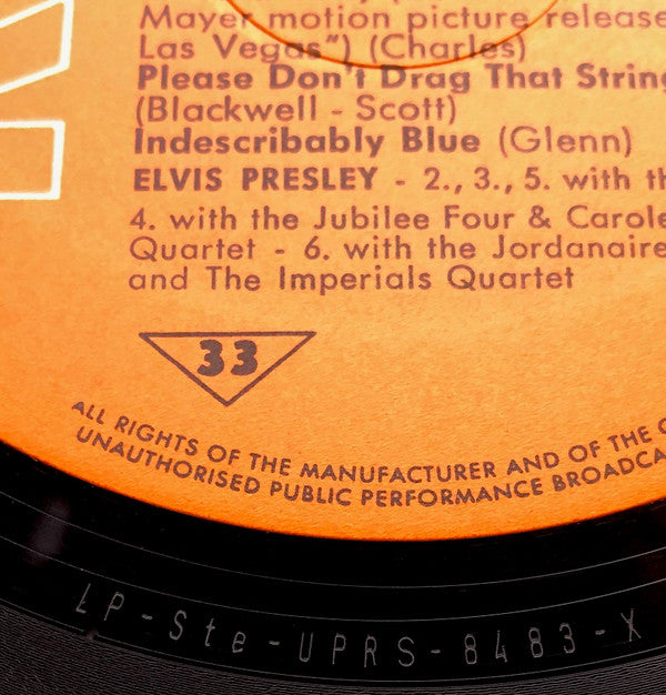 Elvis Presley - Elvis' Gold Records - Volume 4