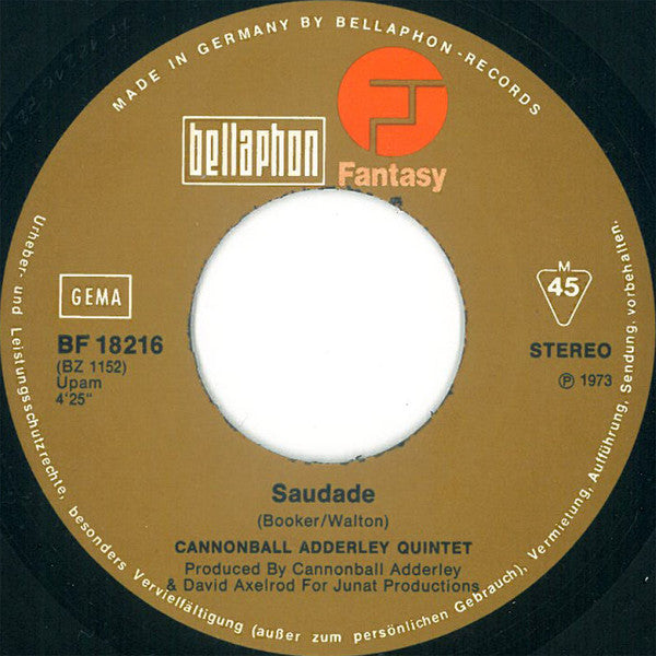 Cannonball Adderley - Inside Straight