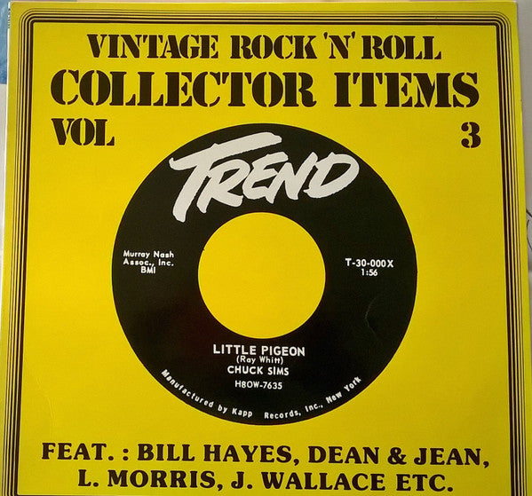 Various -Vintage Rock 'N' Roll Collector Items Vol. 3