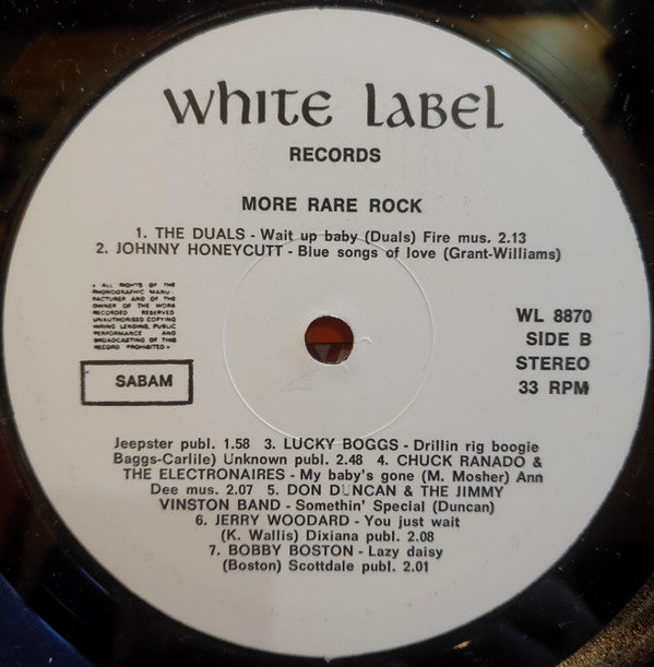 Various - More Rare Rock