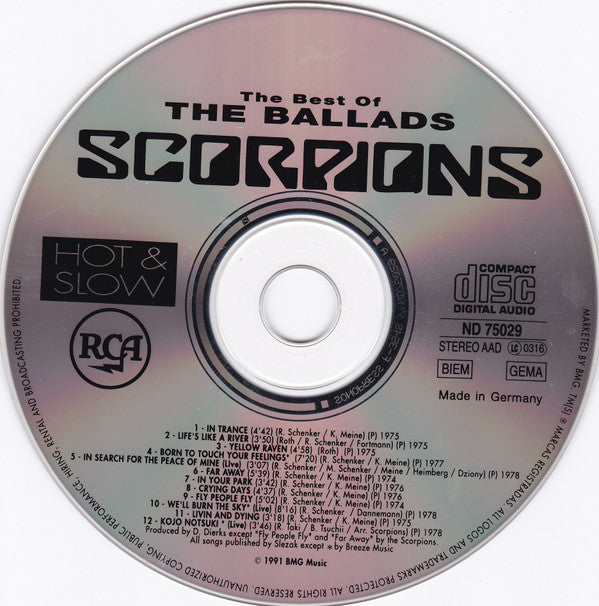 Scorpions -Hot & Slow