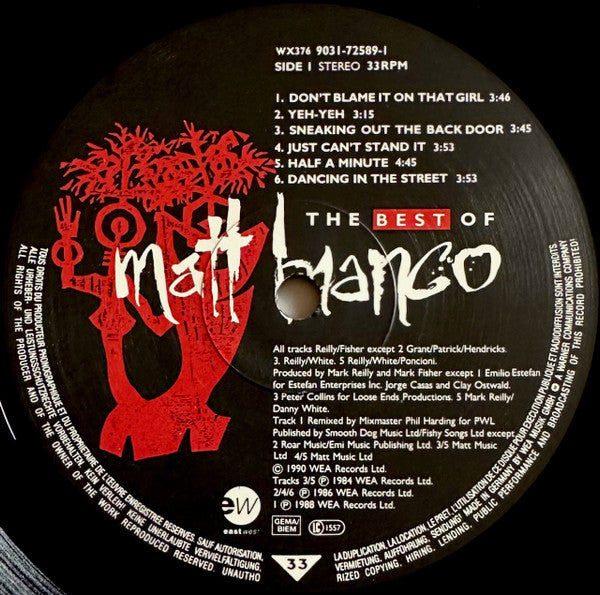 Matt Bianco -The Best Of Matt Bianco
