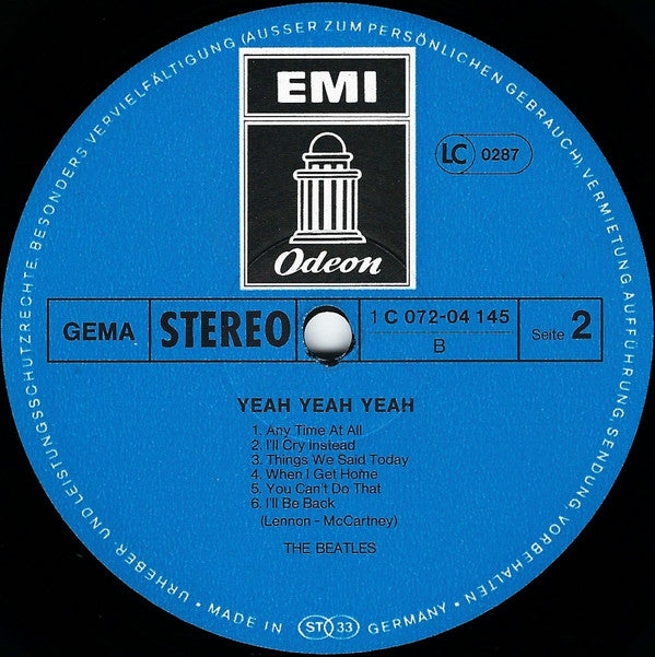 The Beatles - Yeah! Yeah! Yeah! - A Hard Day's Night - Originals From The United Artists Picture