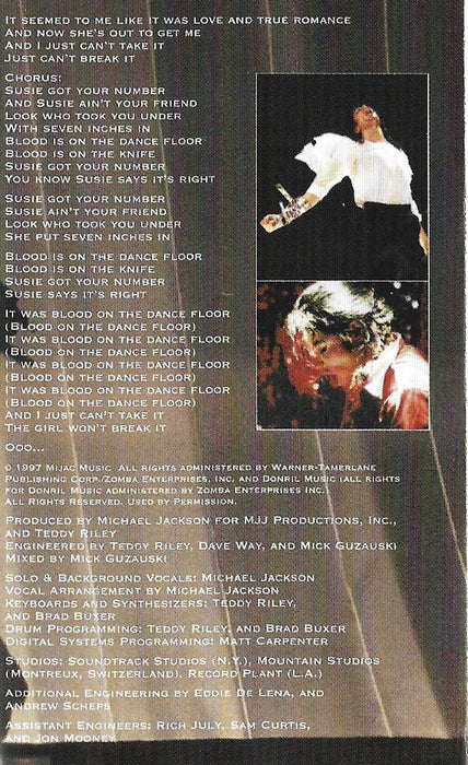 Michael Jackson -Blood On The Dance Floor - HIStory In The Mix