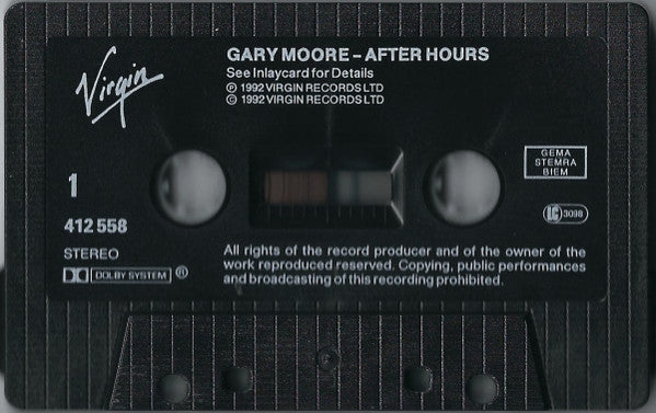 Gary Moore -After Hours