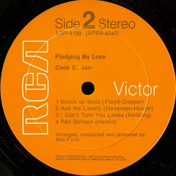 Cook E. Jarr -Pledging My Love