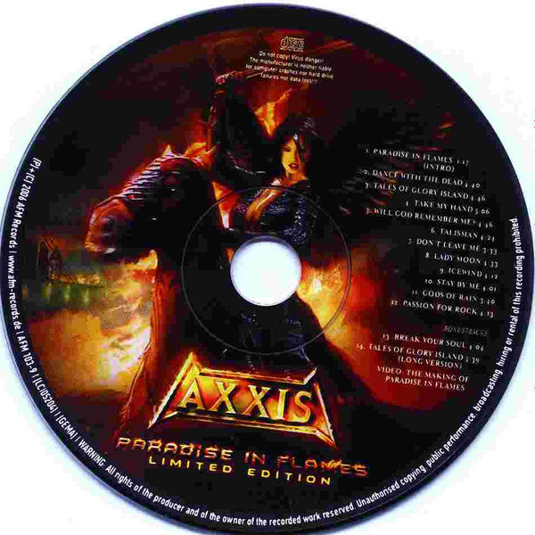 Axxis (2) -Paradise In Flames