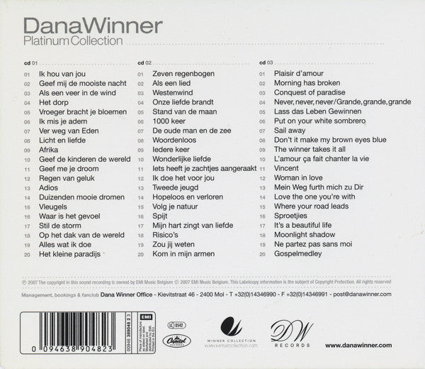 Dana Winner - Platinum Collection