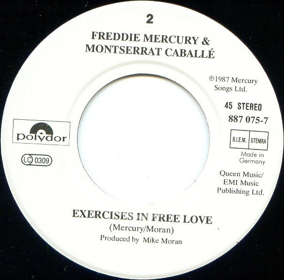 Freddie Mercury & Montserrat Caballé -Barcelona