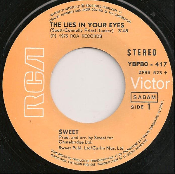 Sweet* -The Lies In Your Eyes