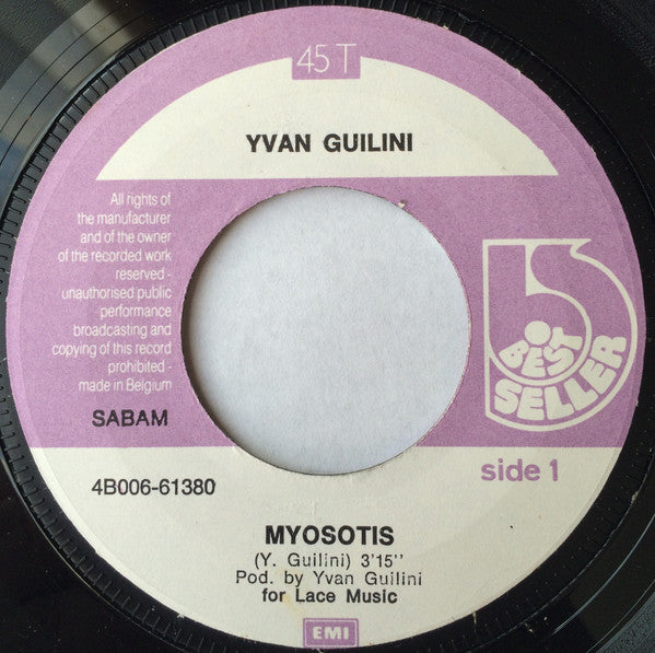 Yvan Guilini -Myosotis / Experiment One