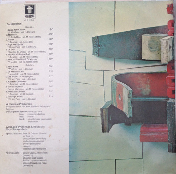 De Elegasten -Madrigals