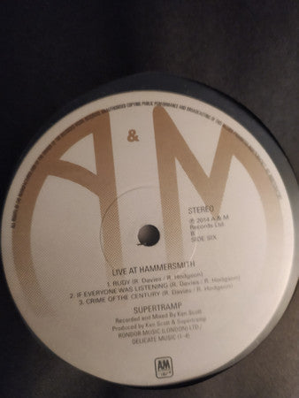 Supertramp -Crime Of The Century