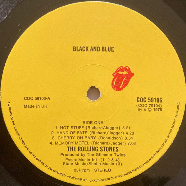 The Rolling Stones -Black And Blue
