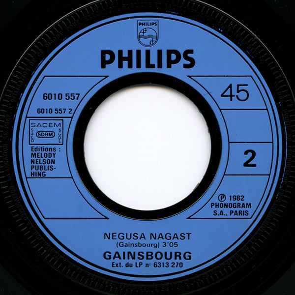 Gainsbourg* - Bana Basadi Balalo / Negusa Nagast