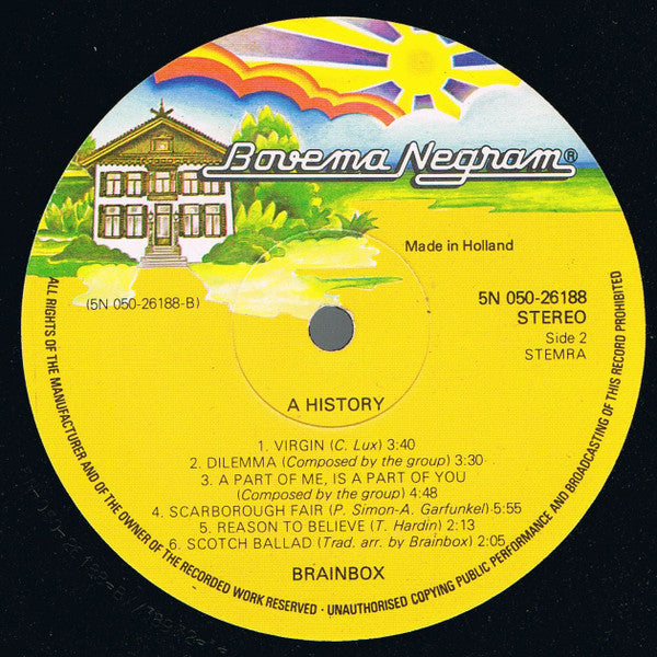 Brainbox (3) -A History