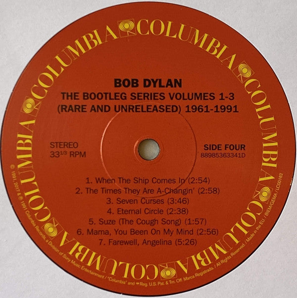 Bob Dylan -The Bootleg Series Volumes 1 - 3 [Rare & Unreleased] 1961-1991