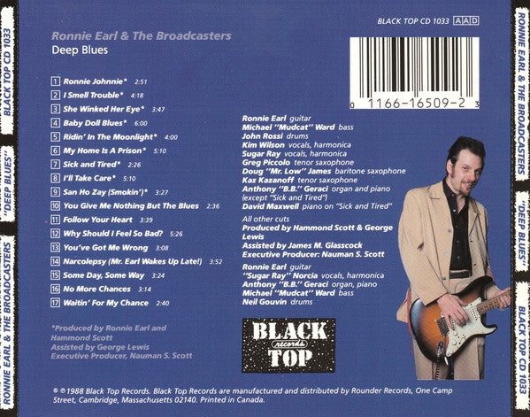 Ronnie Earl &amp; The Broadcasters* - Deep Blues