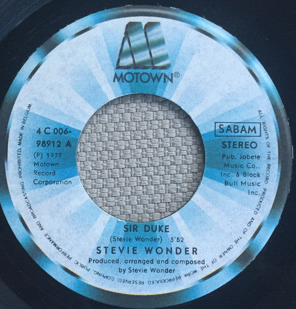 Stevie Wonder -Sir Duke