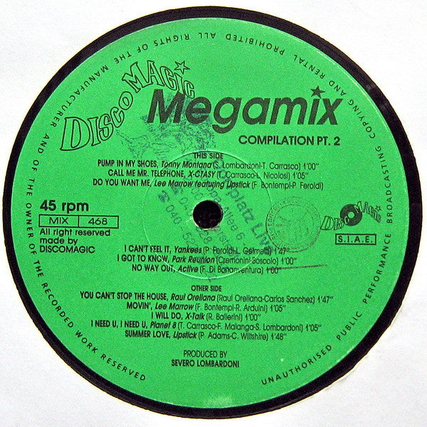 Various - Discomagic Megamix Compilation Pt. 2