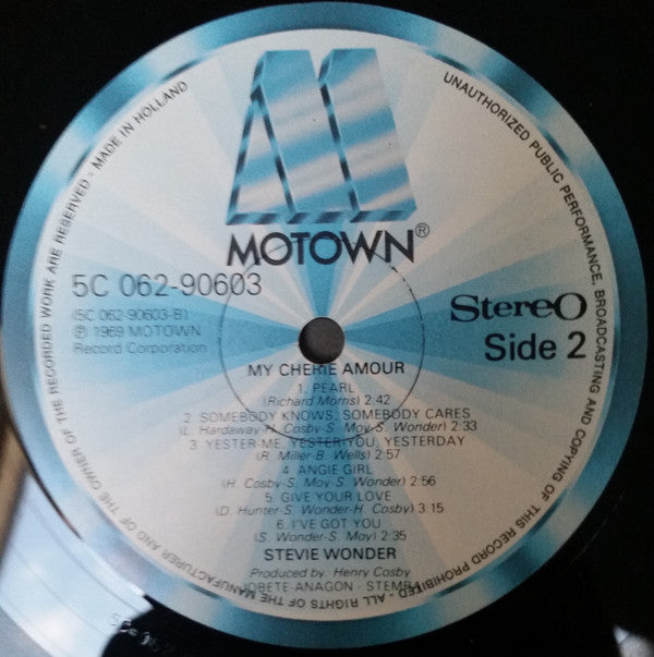 Stevie Wonder -My Cherie Amour