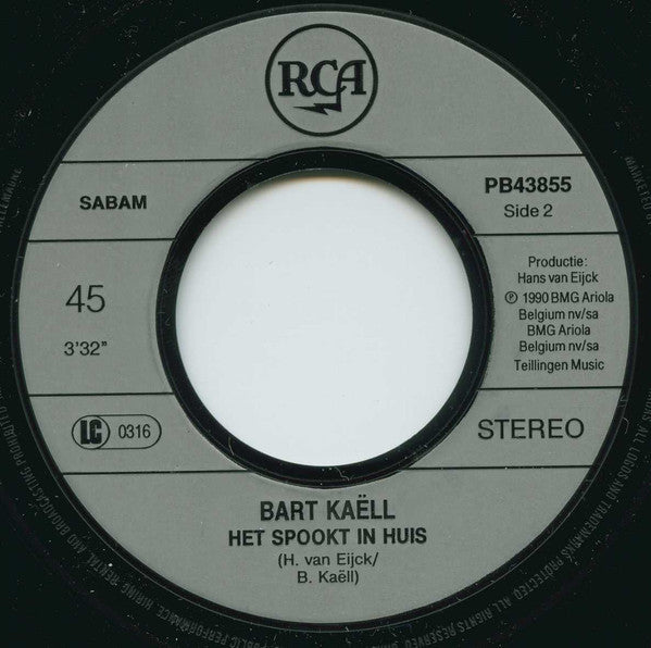 Bart Kaëll -Zeil Je Voor Het Eerst