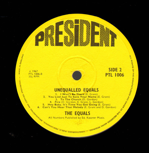 The Equals -Unequalled Equals