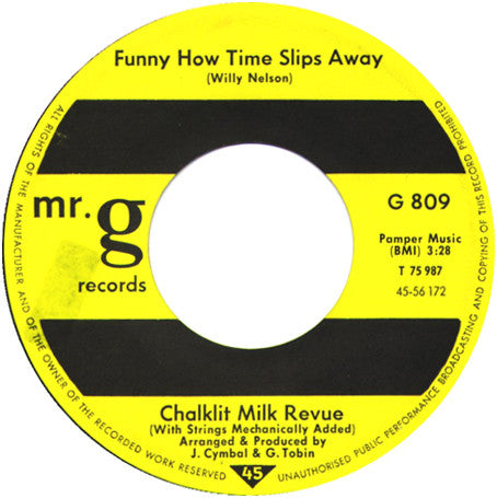 Chalklit Milk Revue -Funny How Time Slips Away