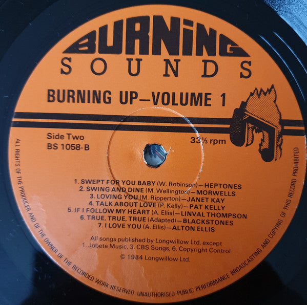 Various -Burning Up Volume 1
