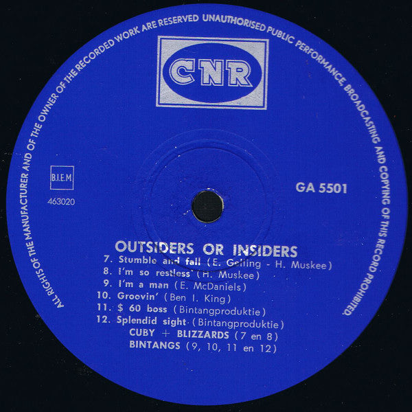 Various - Outsiders Or Insiders