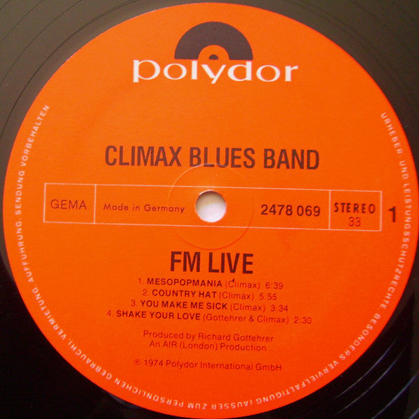 Climax Blues Band -FM/Live