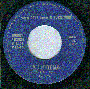 Davy Jr And Guess Who -Everybody's Allright / I'm A Little Man