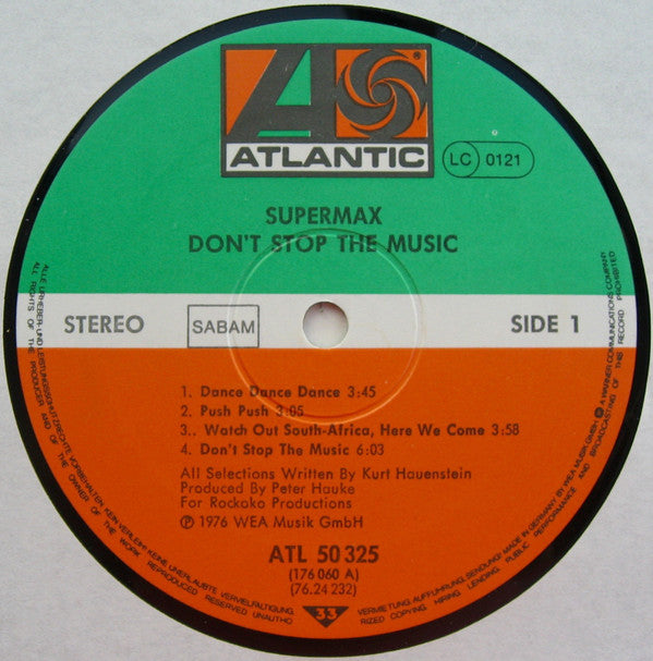 Supermax -Don't Stop The Music