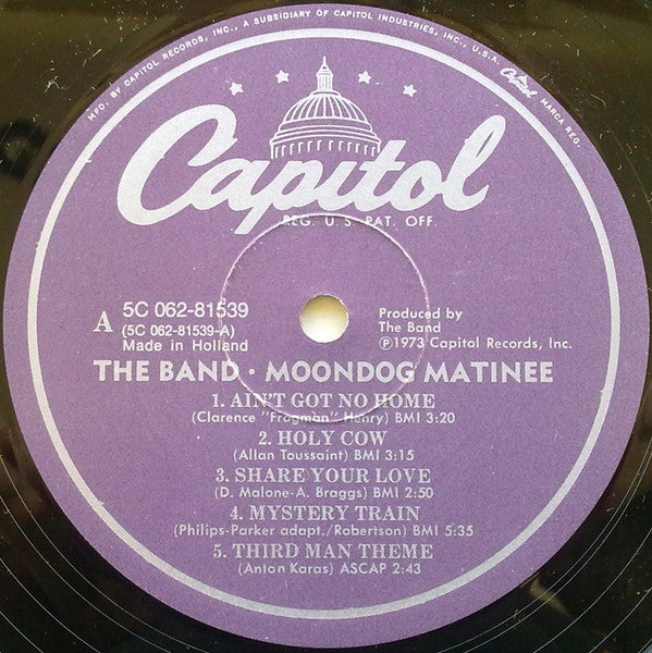 The Band -Moondog Matinee