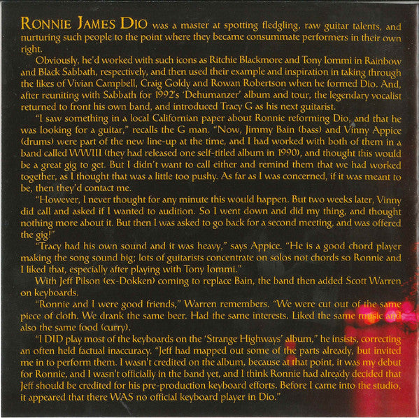 Dio (2) -Live In London Hammersmith Apollo 1993