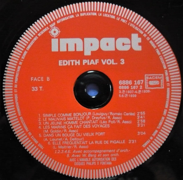 Edith Piaf -Edith Piaf