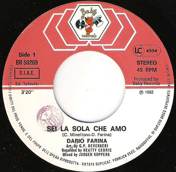 Dario Farina -Sei La Sola Che Amo