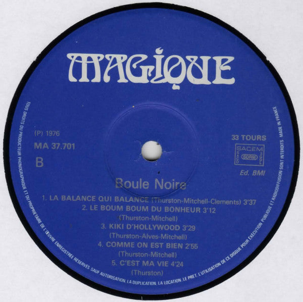 Boule Noire -Boule Noire