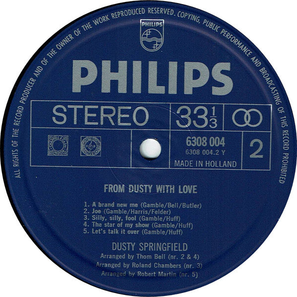 Dusty Springfield - From Dusty.... With Love