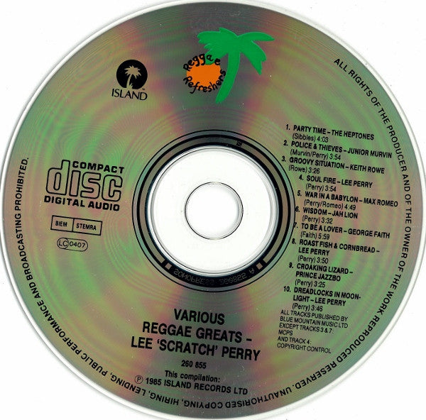 Lee "Scratch" Perry* - Reggae Greats
