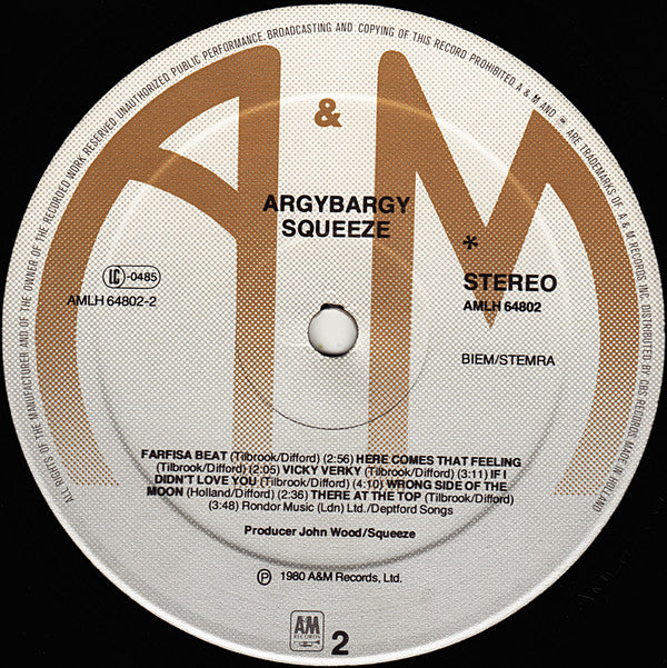 Squeeze (2) -Argybargy