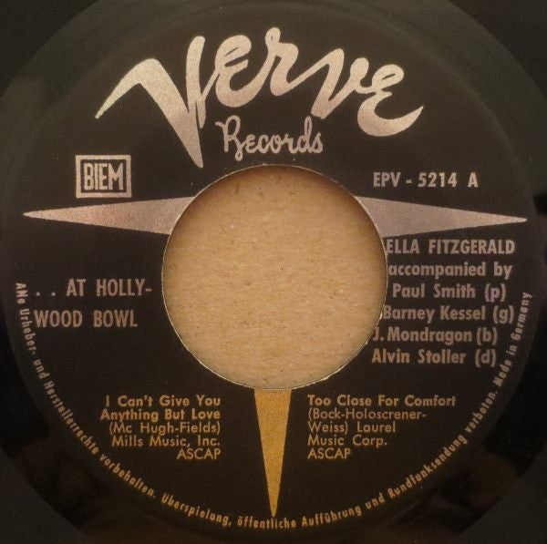 Ella Fitzgerald, Louis Armstrong - ...At Hollywood Bowl