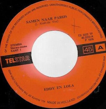Eddy* & Lola* -Samen Naar Parijs