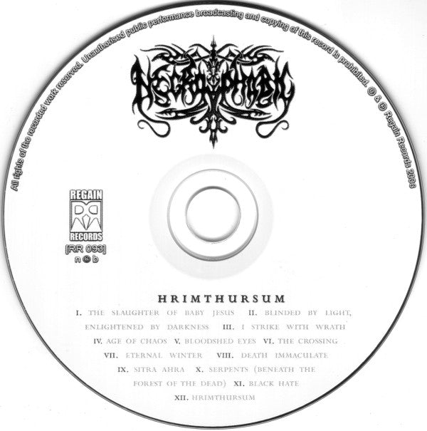 Necrophobic -Hrimthursum