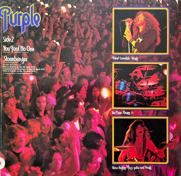 Deep Purple -Made In Europe