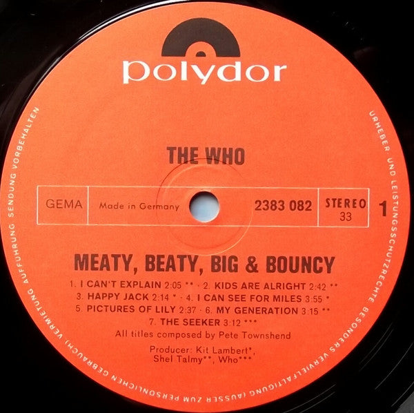 The Who -Meaty Beaty Big And Bouncy