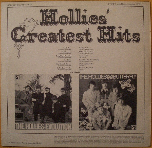The Hollies -Hollies' Greatest Hits